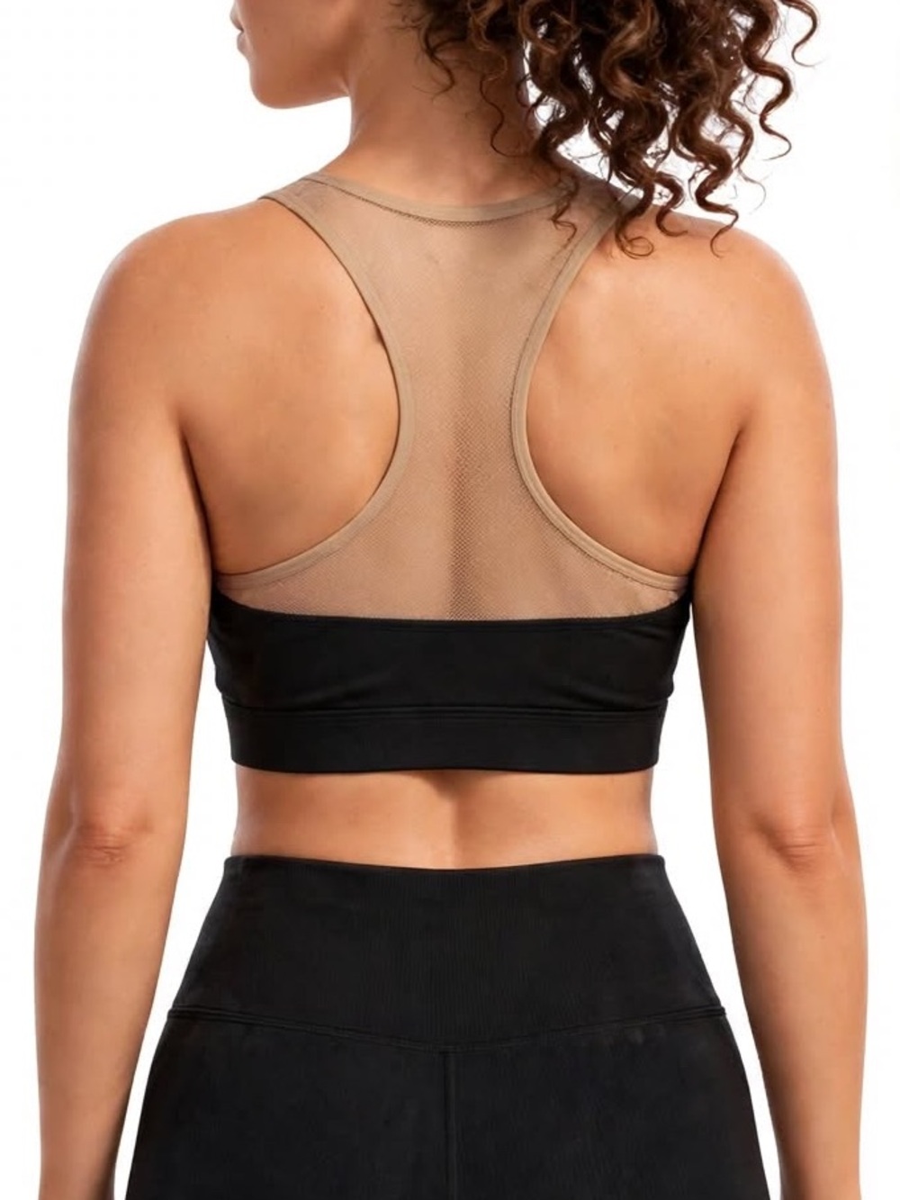NWT Carbon38 Mesh Racerback Bra | XS - Picture 3 of 8